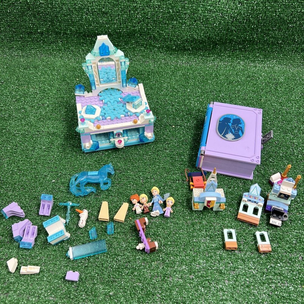 Disney Wonderland Kit & Elsa & Nook Storybook Adventure Lego Sets Lot Of 2 Read